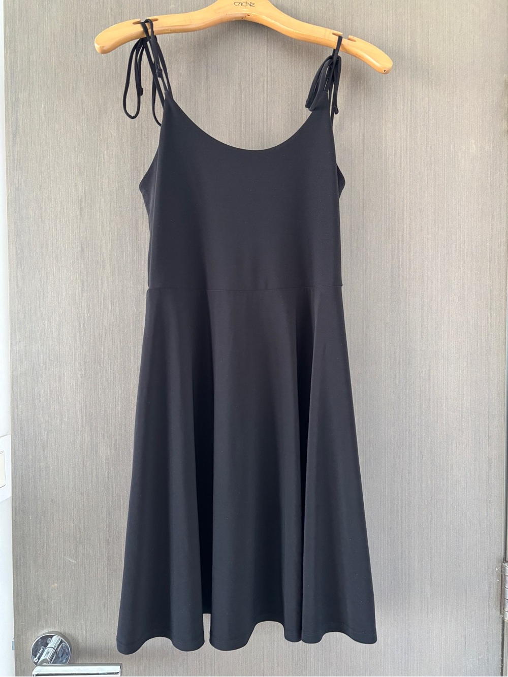 Express Black Fit & Flare Mini Dress - Size Medium